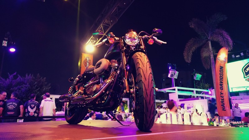 Harley-Davidson & Tamanna at White